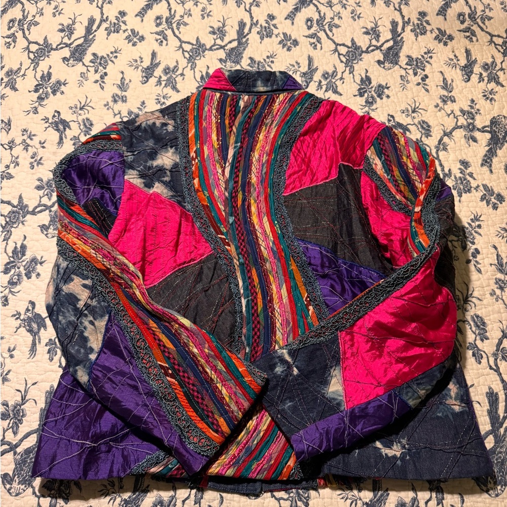 Anage Vintage Patchwork Jacket - image 3